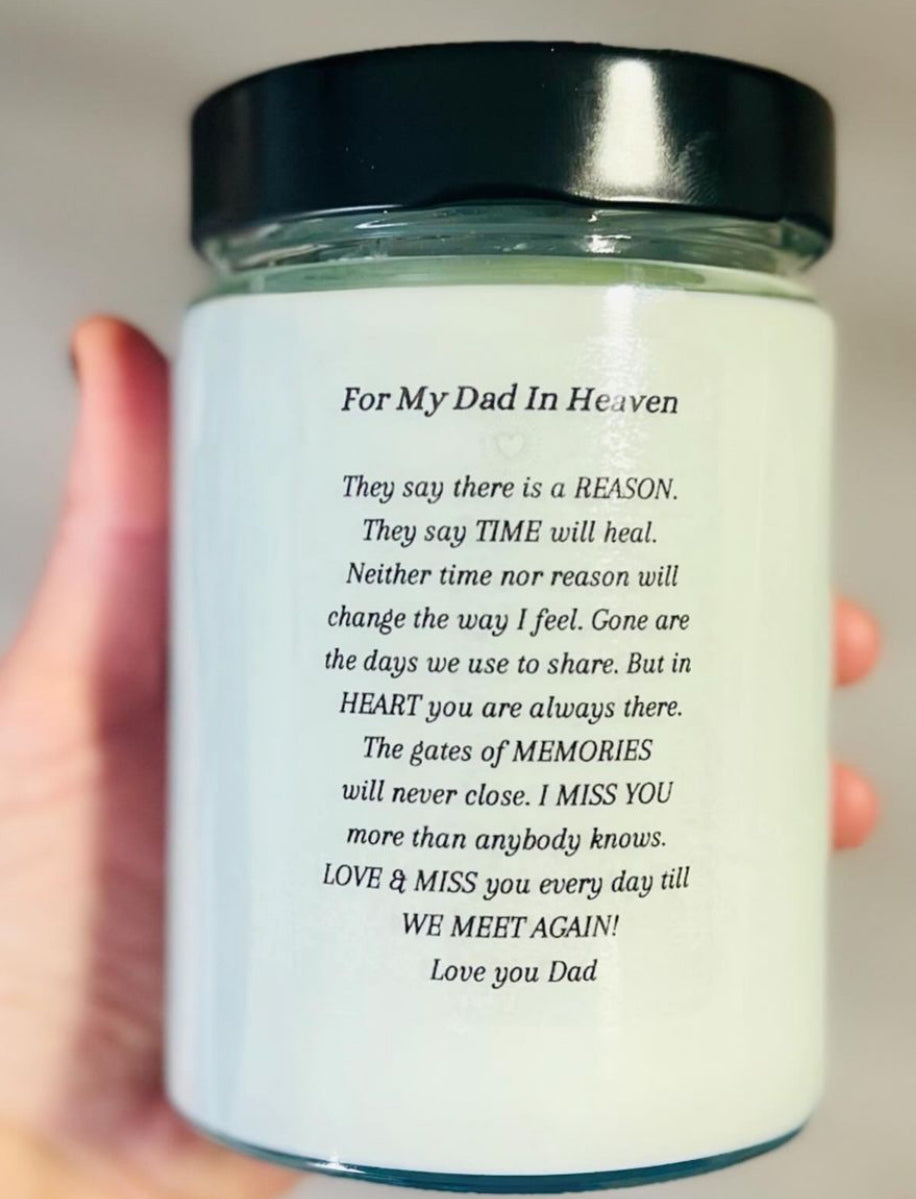 Memorial (Personalized) Candle