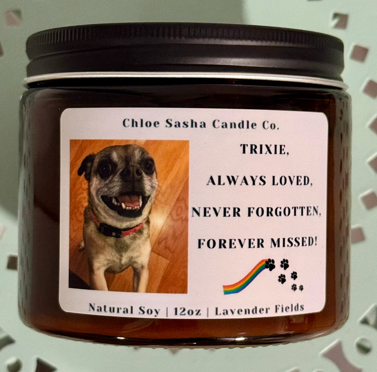 Pet Memorial Candle
