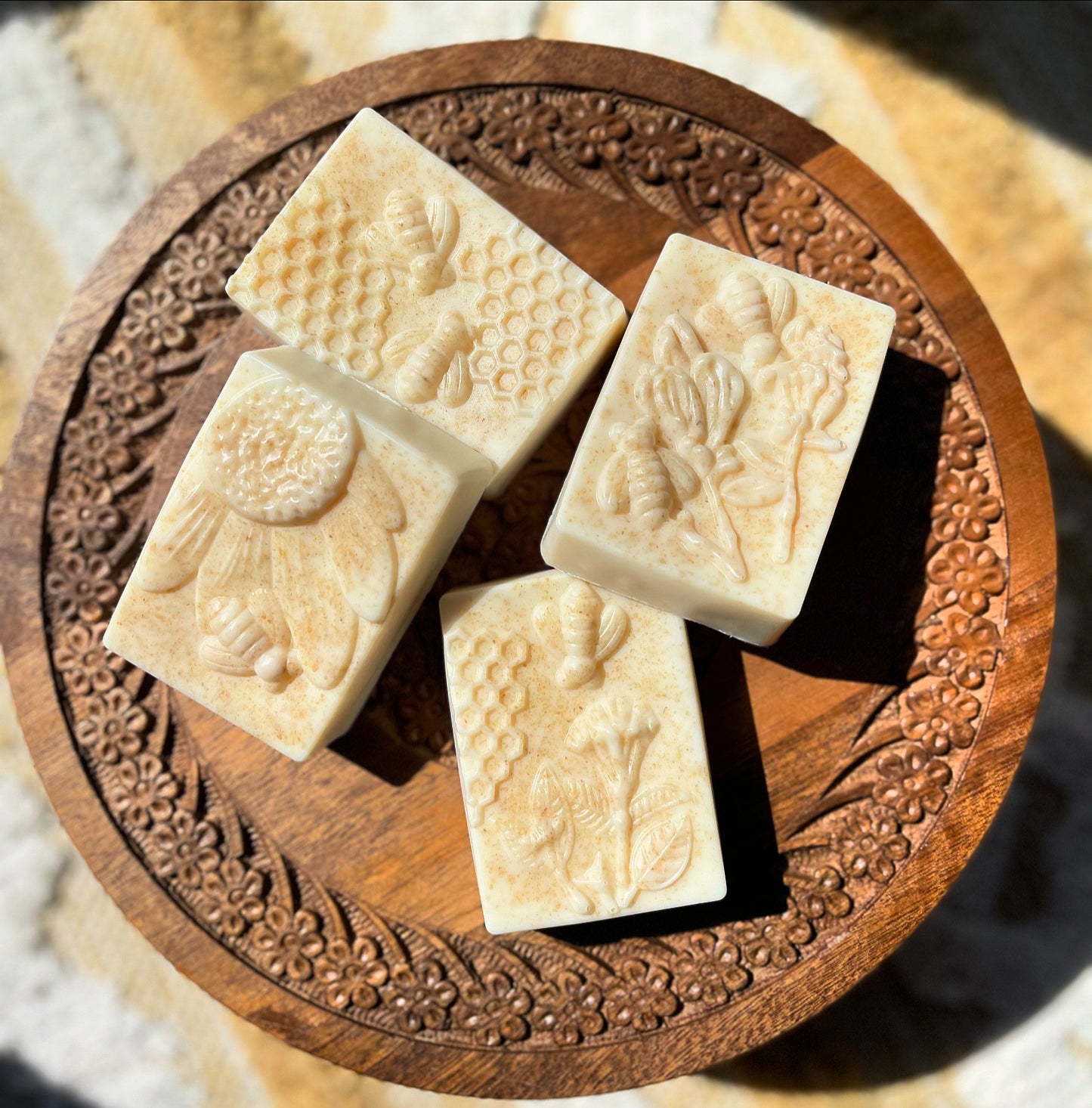 Oatmeal & Honey Full Body Goat Milk Soap