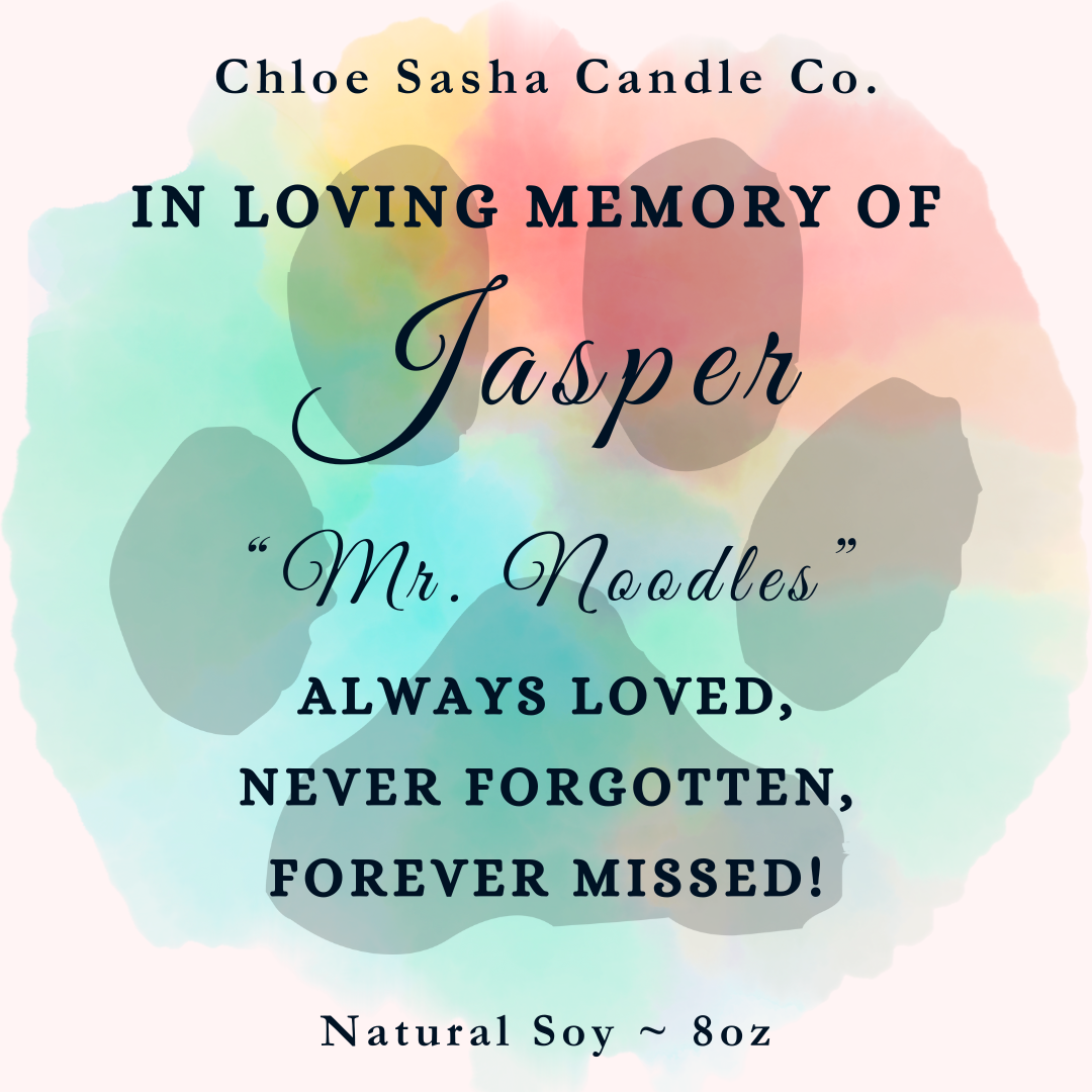 Pet Memorial Candle