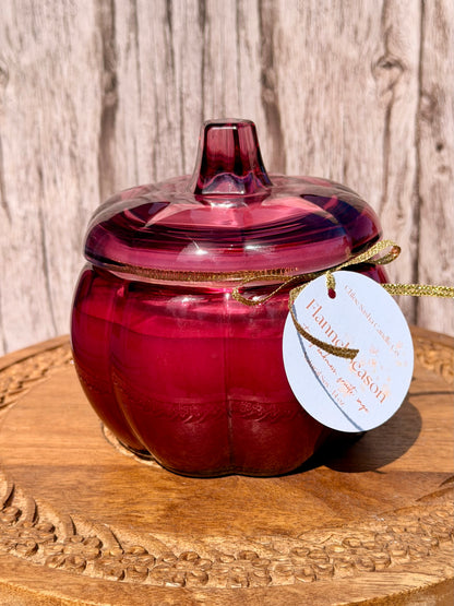 Flannel Season Crystal Pumpkin